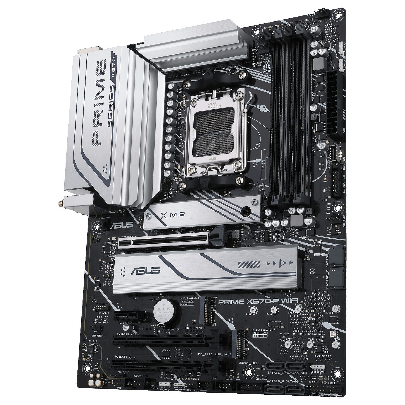 Дънна платка ASUS PRIME X670-P WIFI AM5