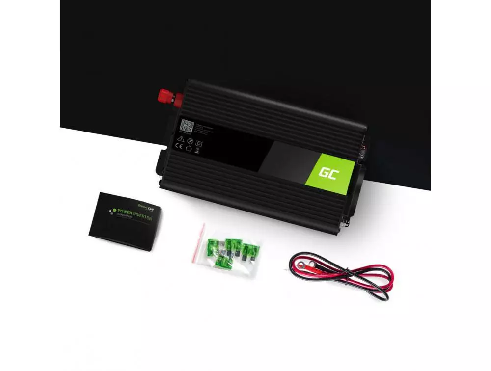 Μετατροπέας GREENCELL 12V DC 1000W