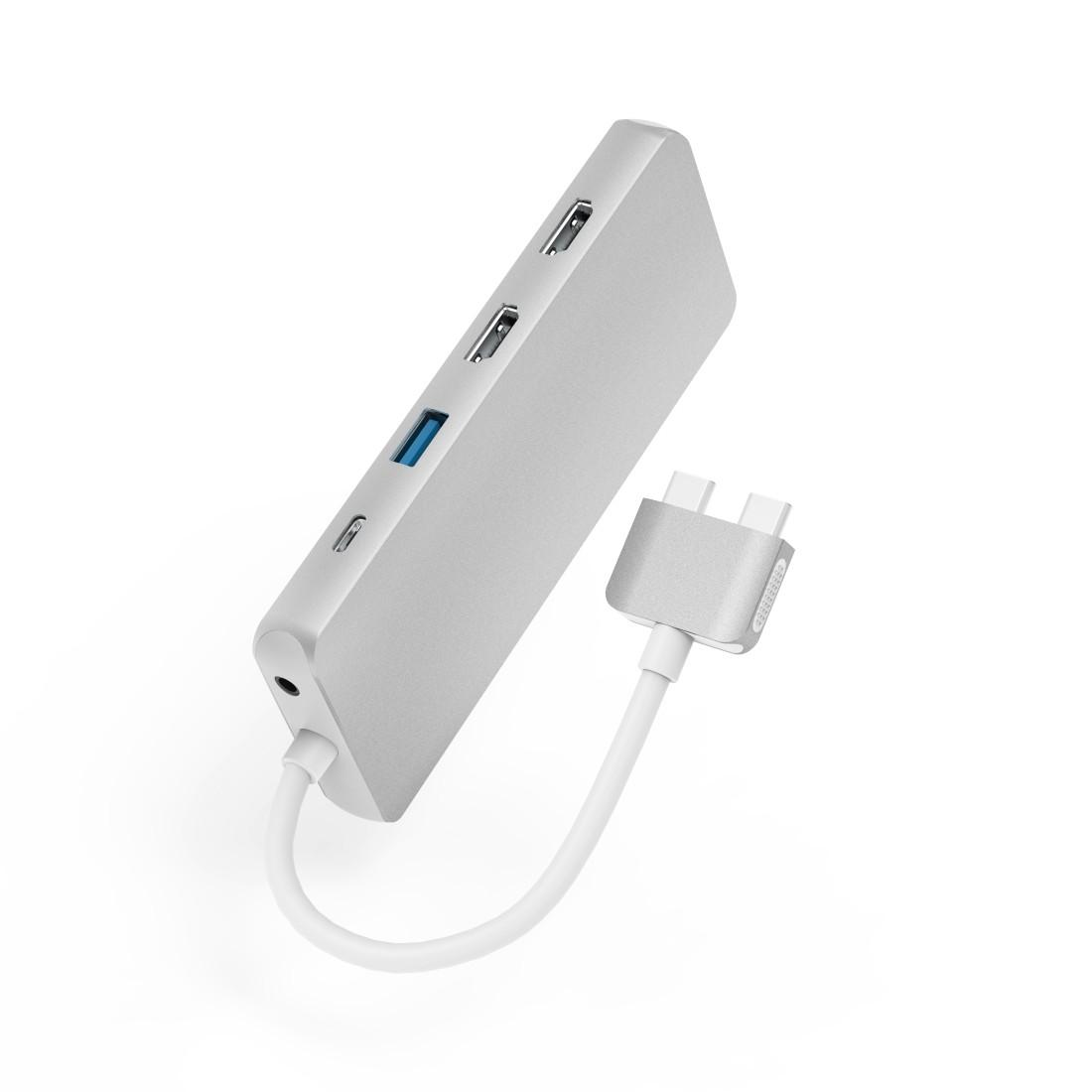Hama USB-C Hub, "Connect2Mac", Multiport pour Apple MacBook Air & Pro, 12 ports