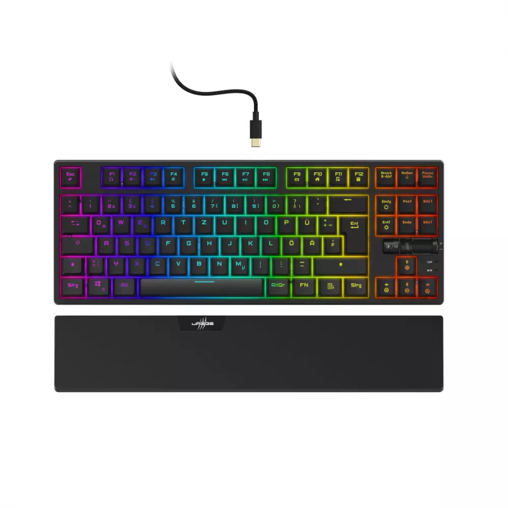 Геймърска клавиатура HAMA uRage Exodus 860 Mechanical Blue Switches