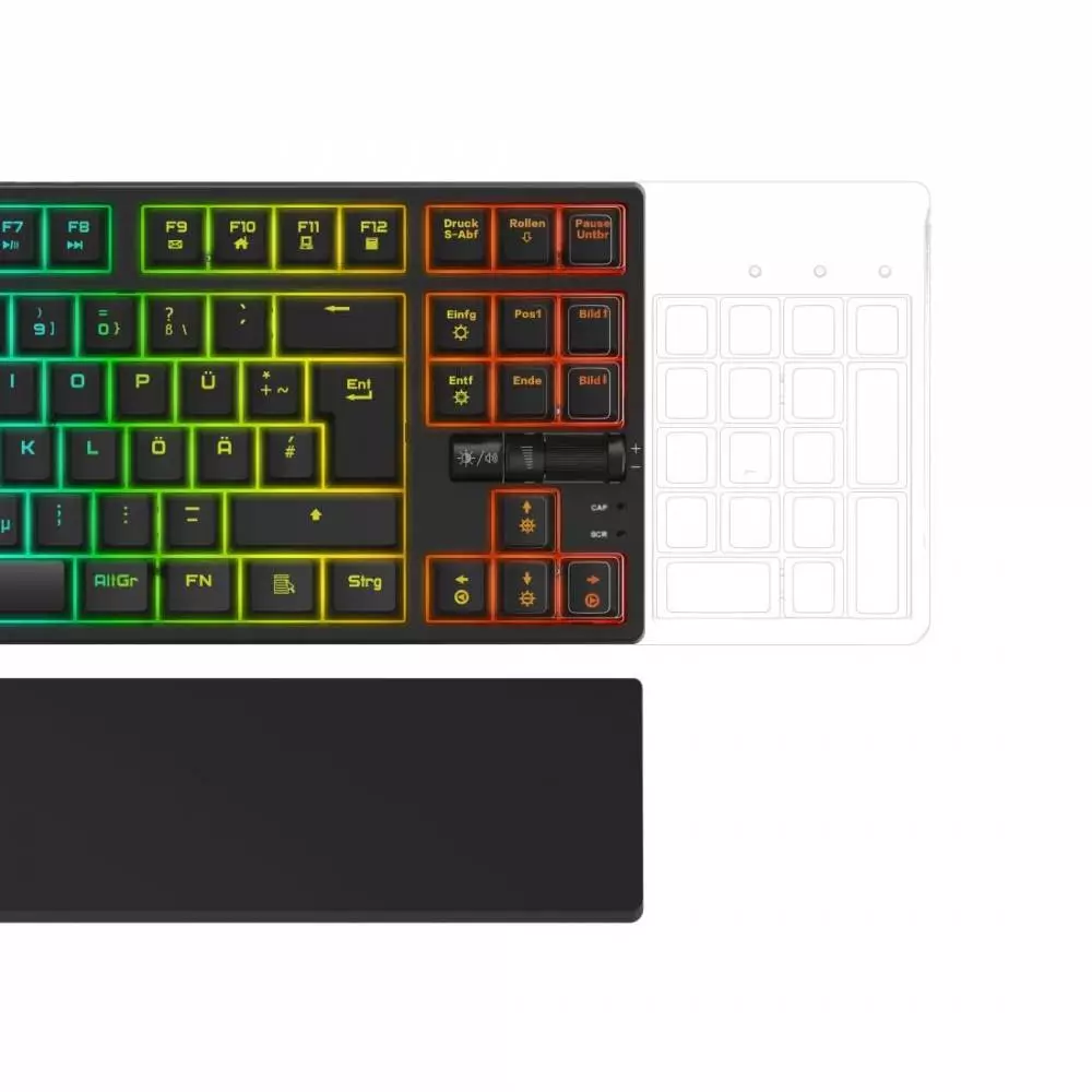 Геймърска клавиатура HAMA uRage Exodus 860 Mechanical Blue Switches