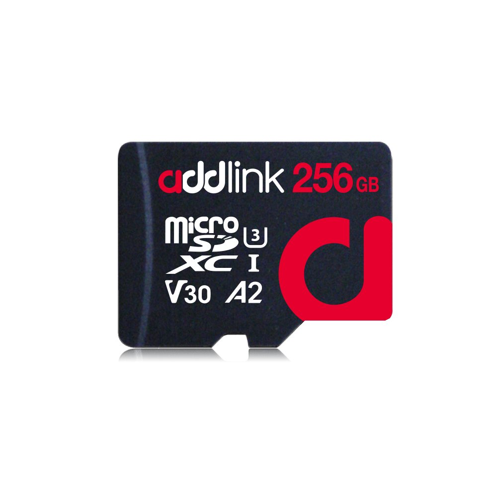 Карта памет Addlink microSDXC 256GB Class 10+ UHS-1 V30 U3 Adapter - ad256GBMSXU32A