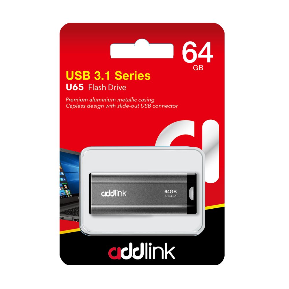 USB памет Addlink U65, 64GB USB 3.1 Gen1 - ad64GBU65G3