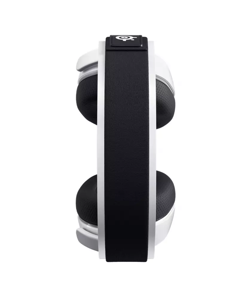 Геймърски слушалки SteelSeries Arctis 7+, Микрофон, Бял