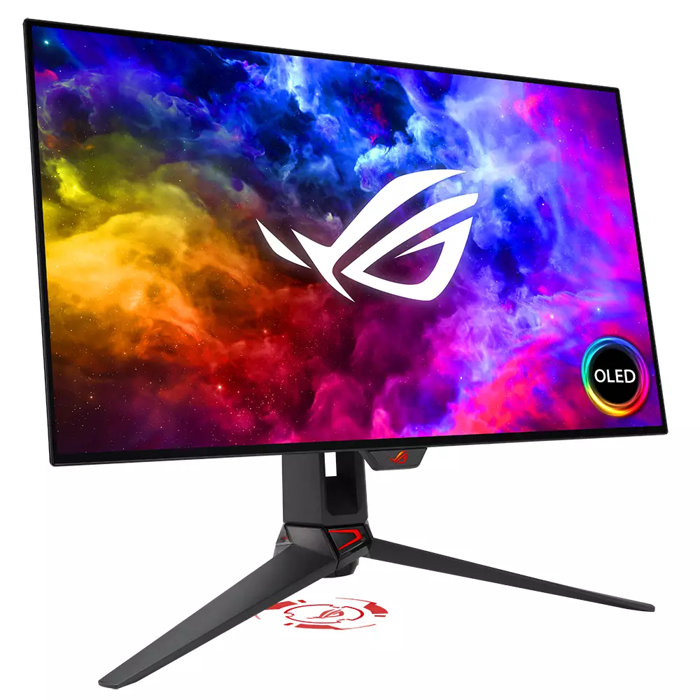 Монитор ASUS ROG Swift OLED PG27AQDM 27", OLED, WQHD 2560x1440, 240Hz, 0.3ms, HDR10, G-SYNC Compatible