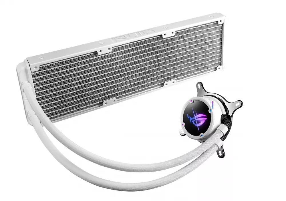 Водно охлаждане за процесор ASUS ROG Strix LC II 360 ARGB White Edition