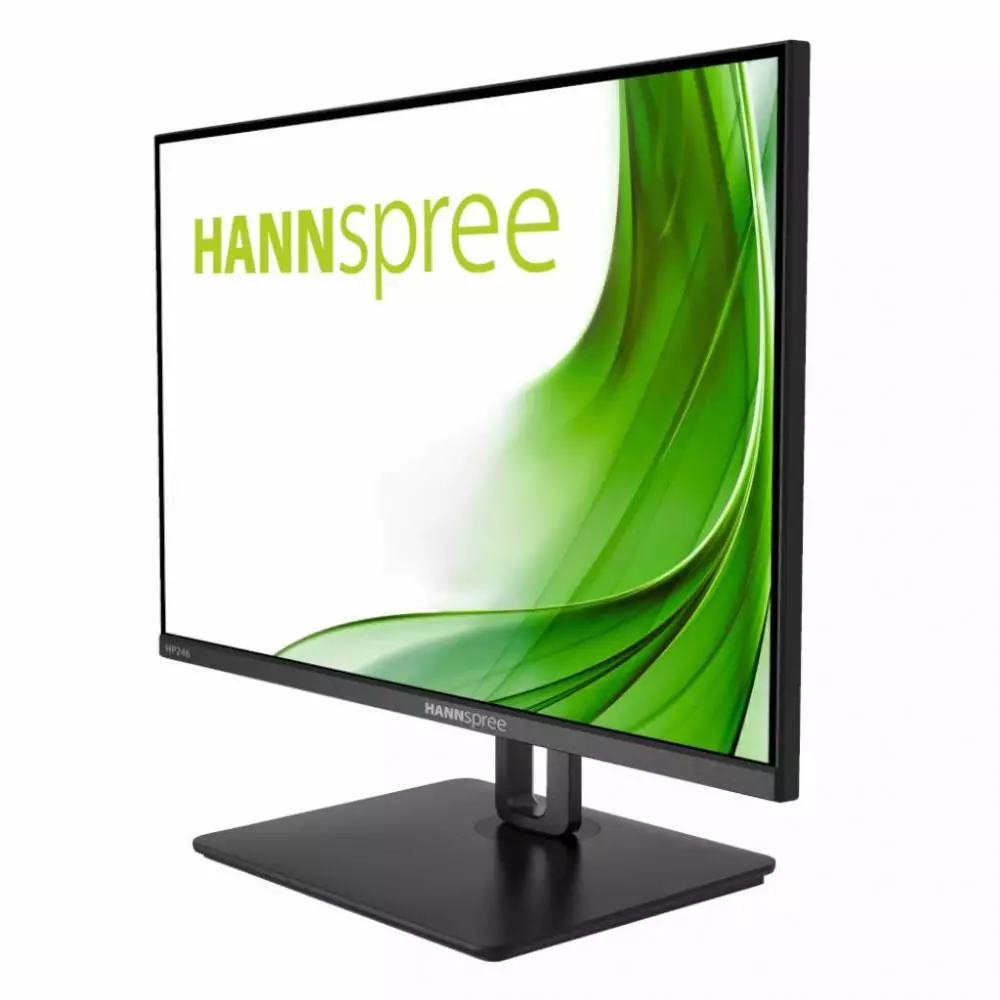 Монитор HANNSPREE HP246PFB 24", TFT, WUXGA 1920x1200, 60Hz, HDMI, DP, D-Sub, Черен
