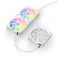 Вентилатори Jonsbo ZF120 PWM ARGB, 3 Броя, Бял
