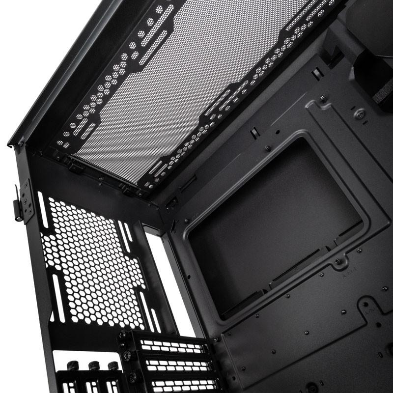 Кутия Phanteks G500A TG D-RGB Mid-Tower, Fanless, Черна