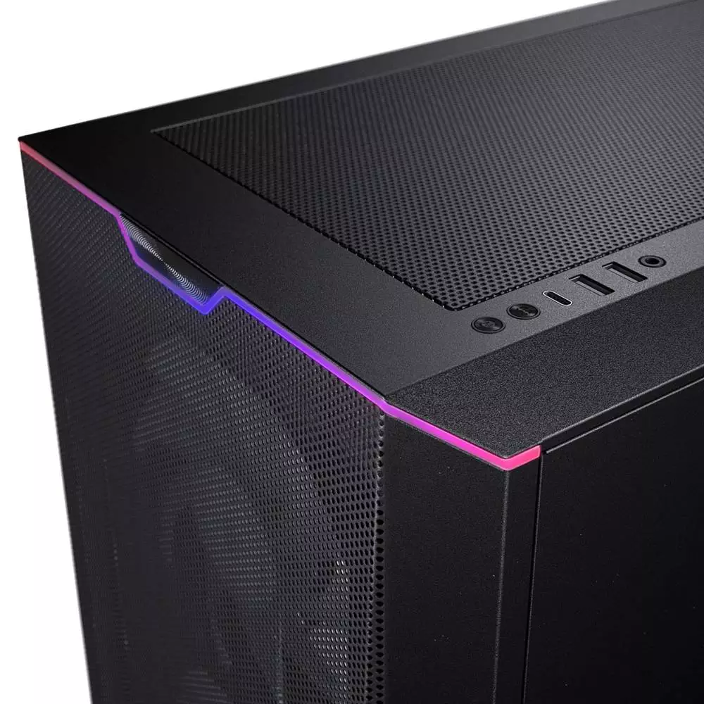 Кутия Phanteks G500A TG D-RGB Mid-Tower, Черна