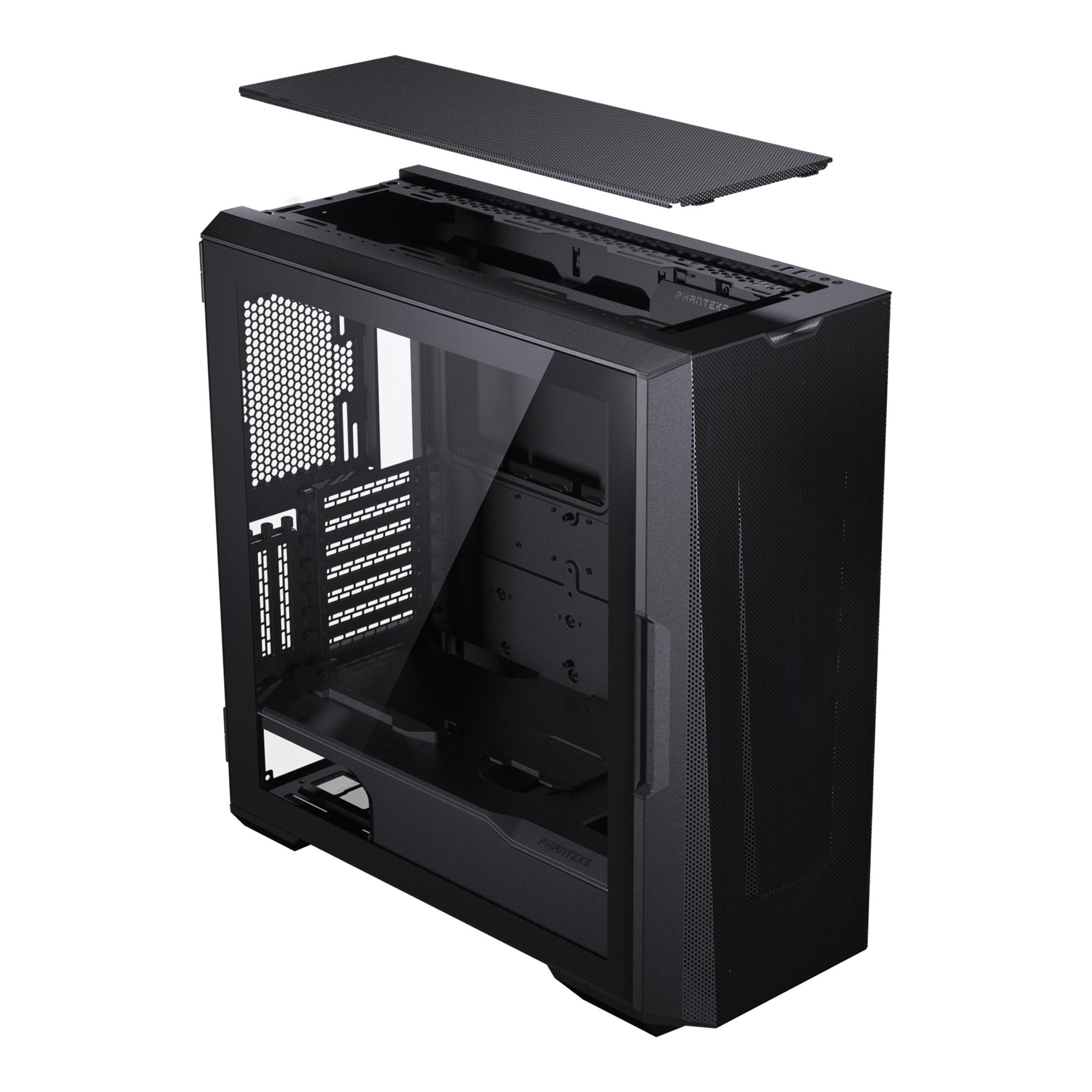 Кутия Phanteks G500A TG D-RGB Mid-Tower, Черна