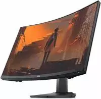 Монитор Dell S2721HGFA-14 LED, 27", VA Curved, FHD 1920x1080, 144Hz, 1ms, AMD FreeSync, G-Sync Compatible  