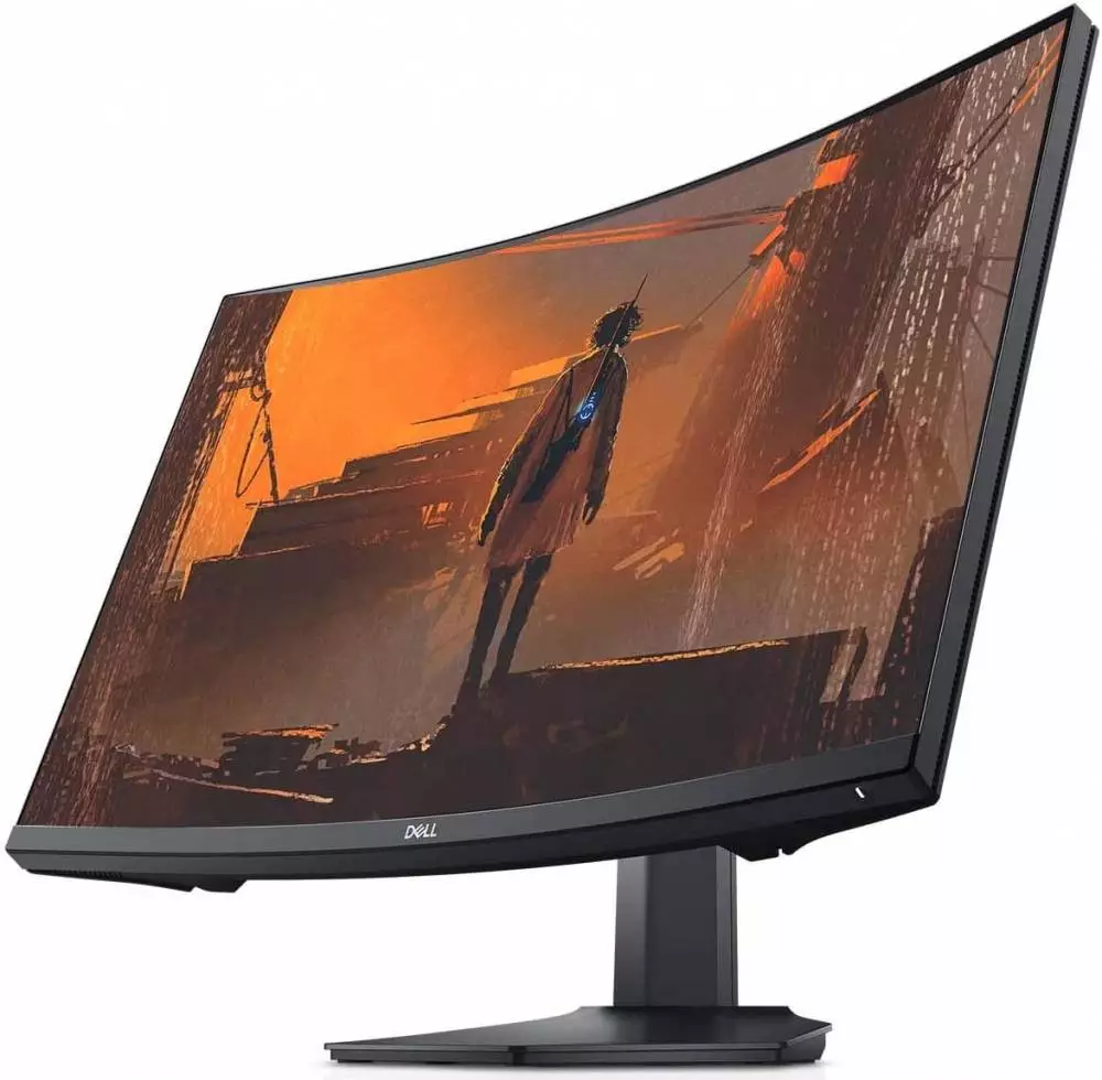 Монитор Dell S2721HGFA-14 LED, 27", VA Curved, FHD 1920x1080, 144Hz, 1ms, AMD FreeSync, G-Sync Compatible  