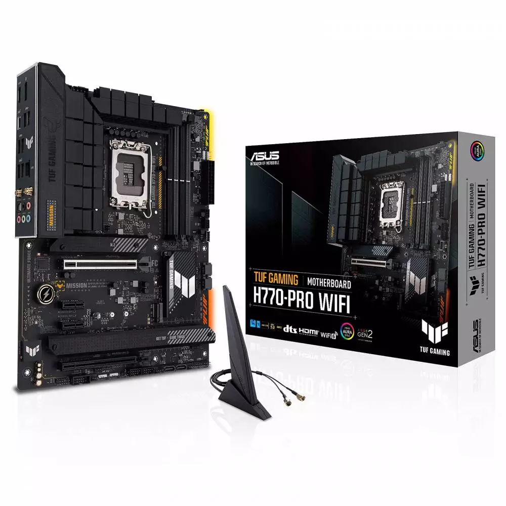 Дънна платка ASUS TUF GAMING H770-PRO WIFI LGA1700 DDR5