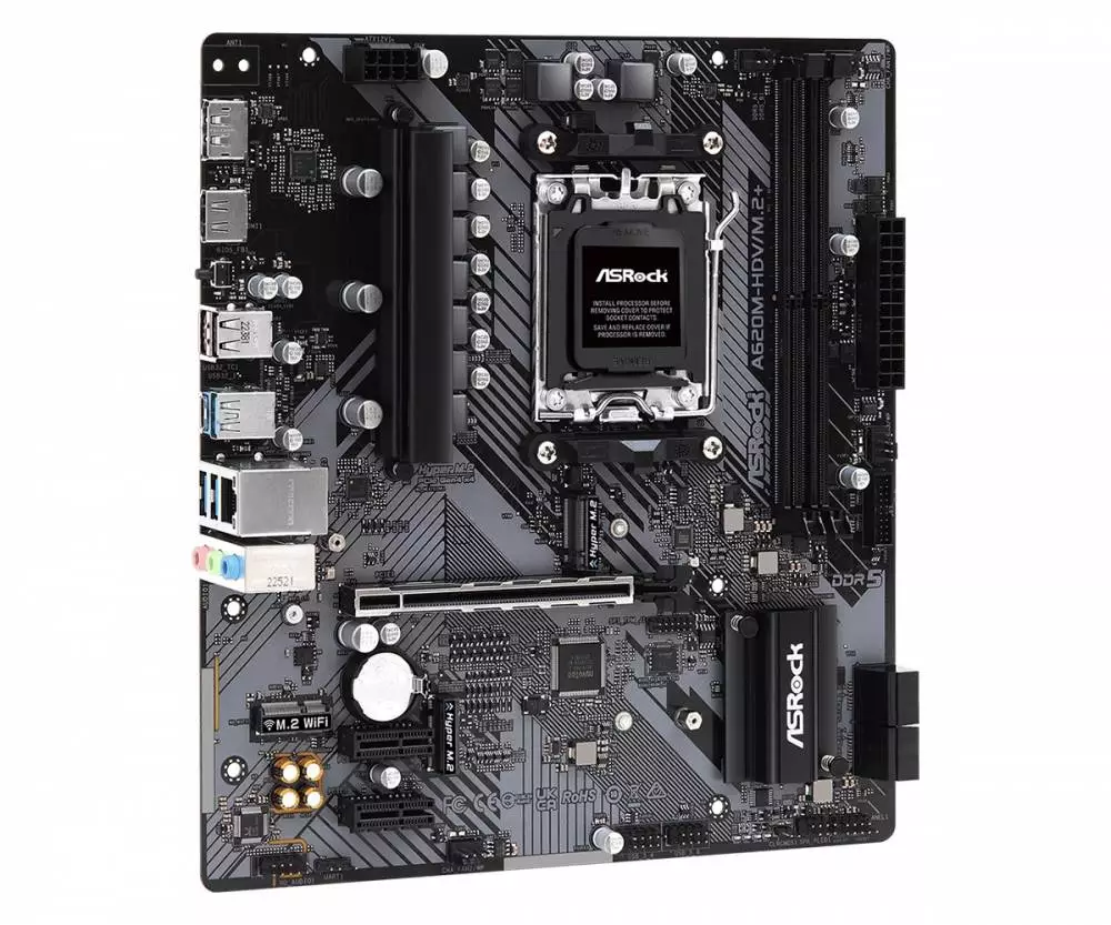 Asrock A620M-HDV M.2+ AM5 Motherboard