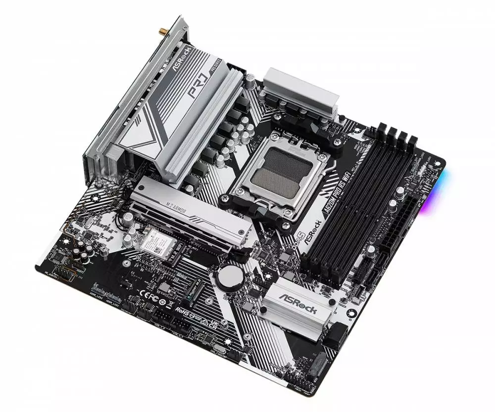 Дънна платка ASrock A620M Pro RS WiFi AM5