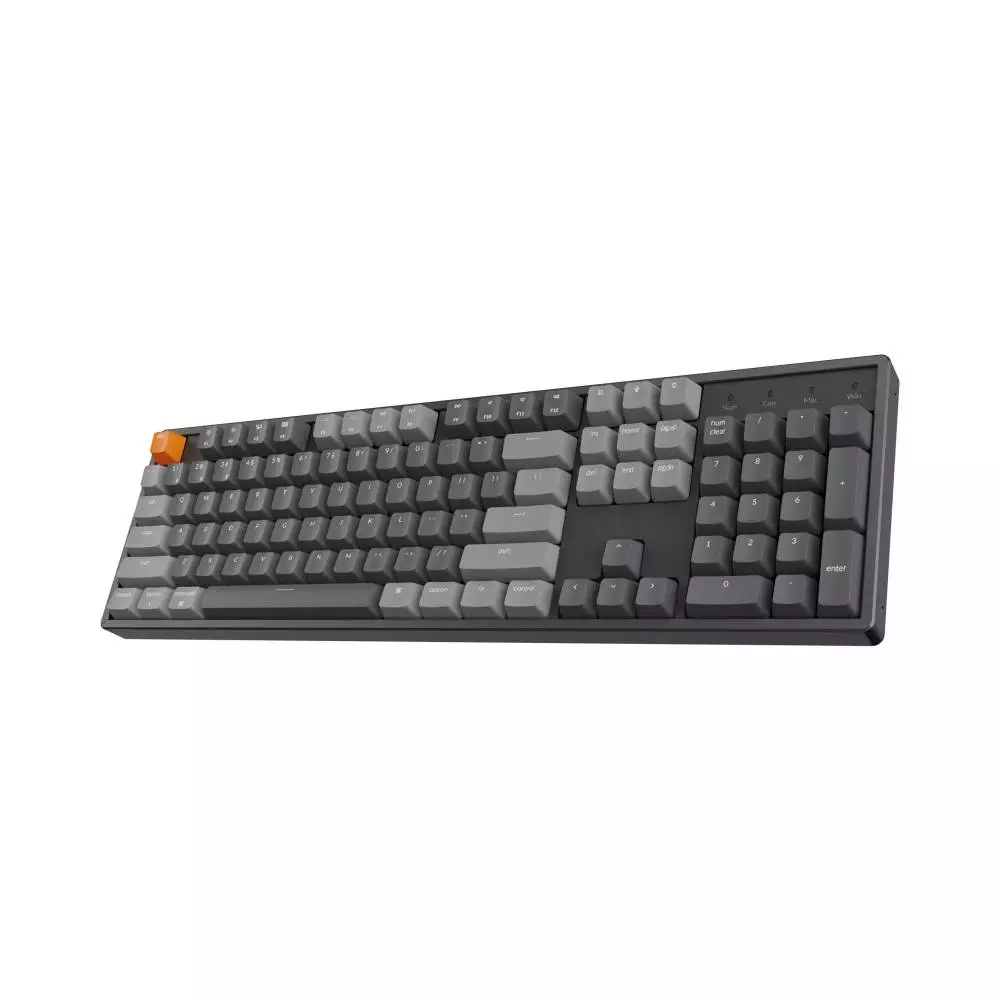 Геймърска механична клавиатура Keychron K10 Hot-Swappable Full-Size Gateron Red Switch RGB LED Aluminium Frame