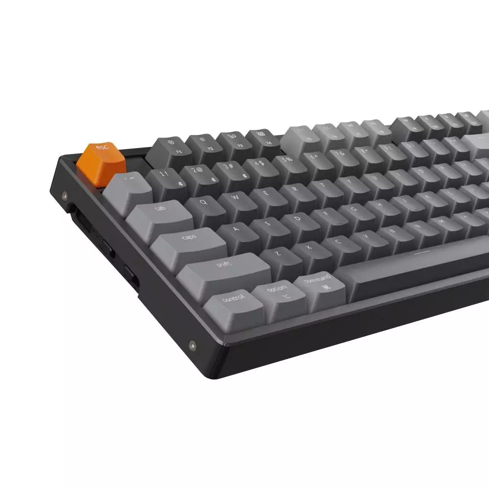 Геймърска механична клавиатура Keychron K10 Hot-Swappable Full-Size Gateron Brown Switch RGB LED Aluminium Frame