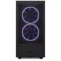 Кутия NZXT H5 Flow Matte Black, Mid-Tower