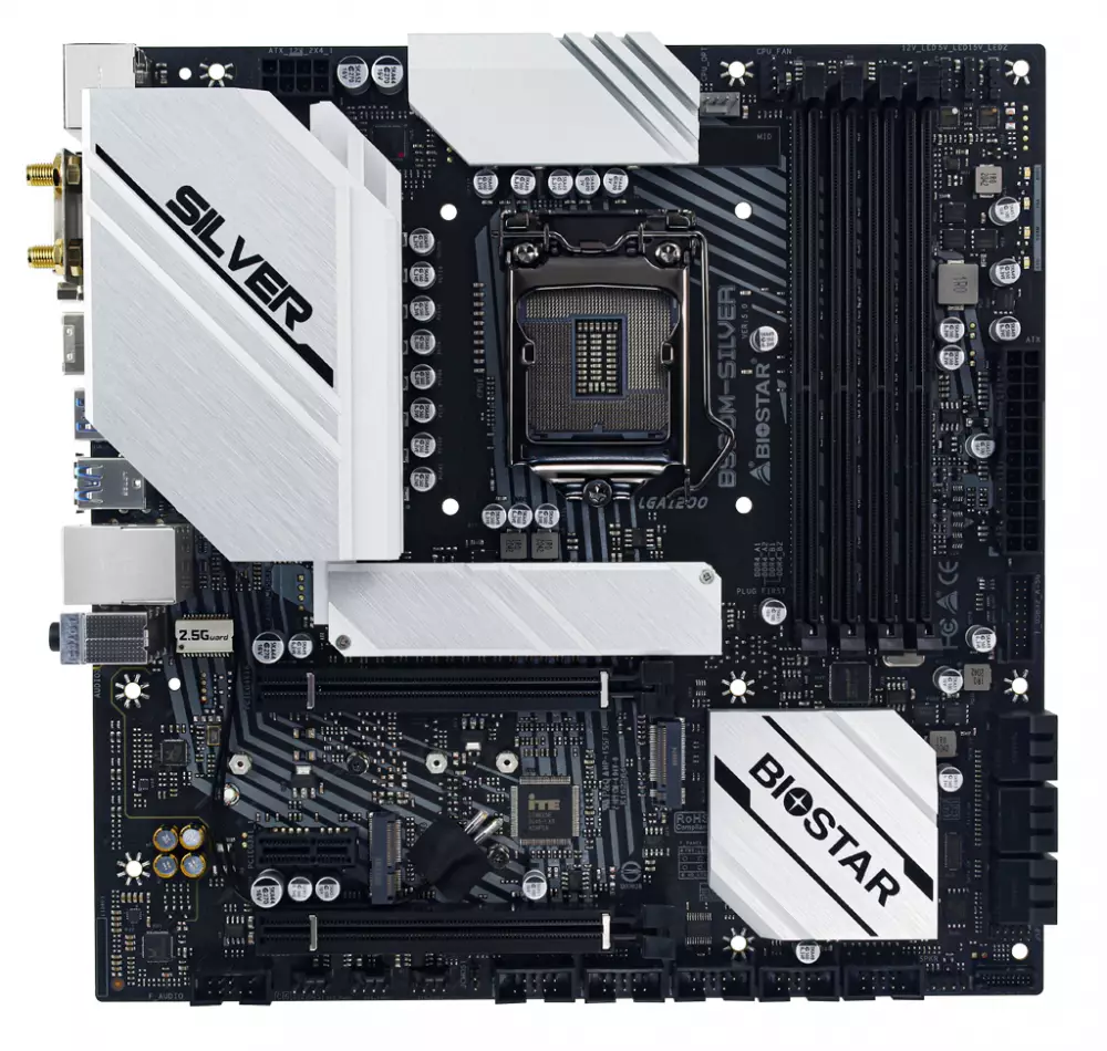 Дънна платка Biostar B560M-SILVER LGA1200 mATX