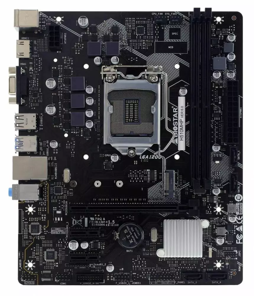 Дънна платка BIOSTAR H510MHP