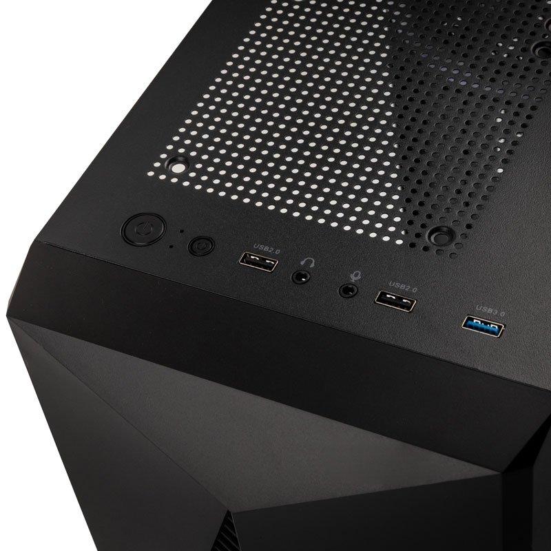 Кутия Kolink Inspire X3 АRGB TG Mid-Tower Black
