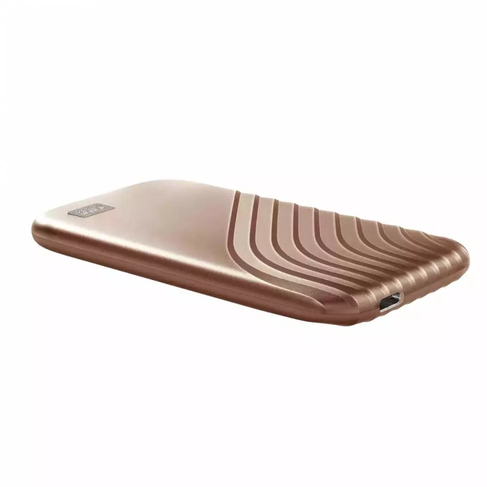 Външен SSD WD My Passport, 2TB, USB 3.2 Gen 2 Type-C, Златист