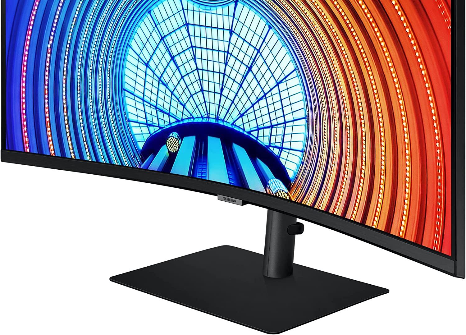 Монитор Samsung ViewFinity S6 S34A650UBU 34 inch, VA Curved UWQHD 3440x1440, 100Hz, 5 ms GTG