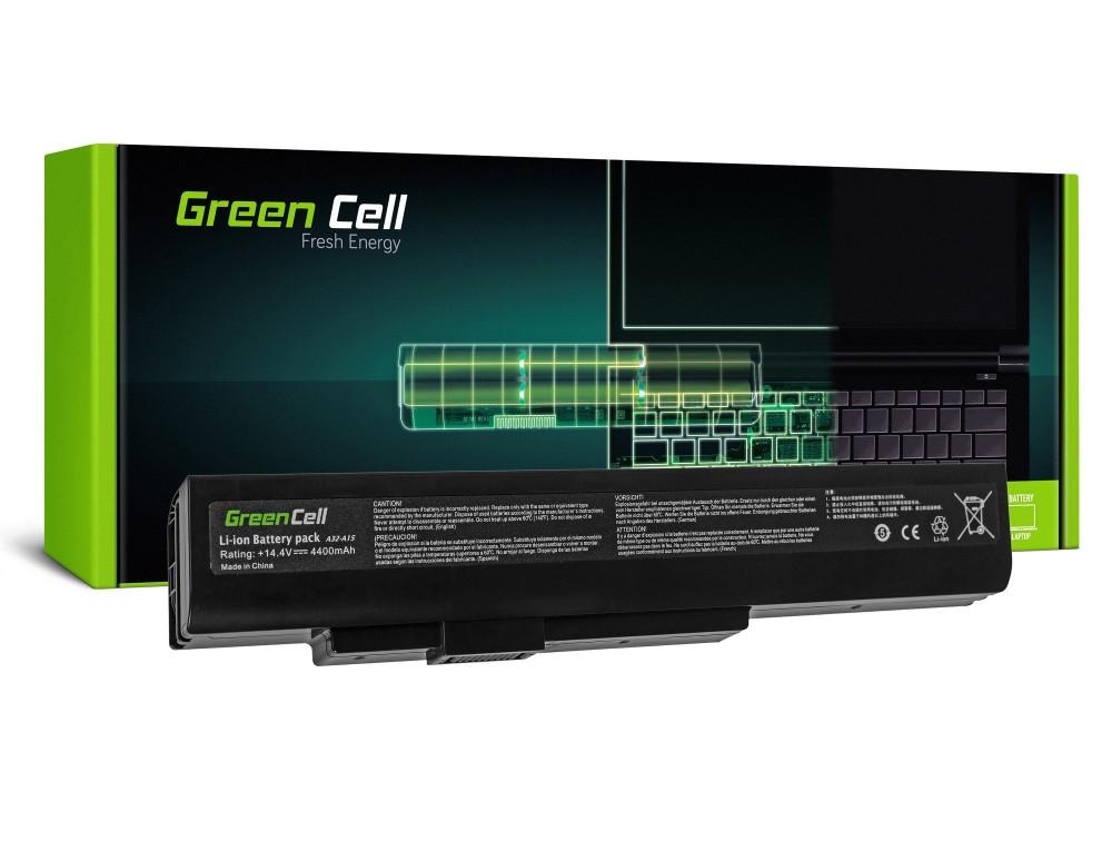 Батерия за лаптоп  FPCBP344 Fujitsu LifeBook N532 NH532 MSI A6400 CR640 CX640 MS-16Y1 14,4V 4400mA GREEN CELL