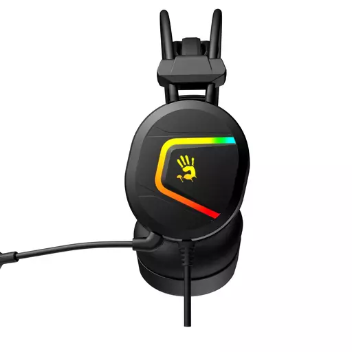 Auriculares gamer Bloody MC750, RGB, Micrófono, Negros