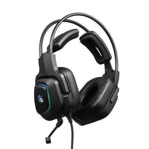 Геймърски слушалки Bloody G575, USB, 7.1, RGB, Микрофон, Черни