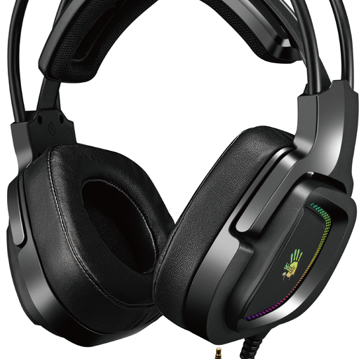 Геймърски слушалки Bloody G575, USB, 7.1, RGB, Микрофон, Черни