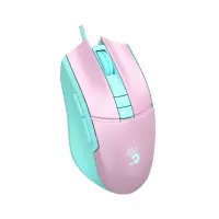 Геймърска мишка Bloody L65 Max  Sky Pink Син/Розов