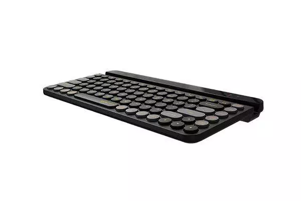 Безжична клавиатура A4tech Fstyler FBK30 Blackcurrant Bluetooth 2.4G Стойка за телефон Кирилизирана Черна