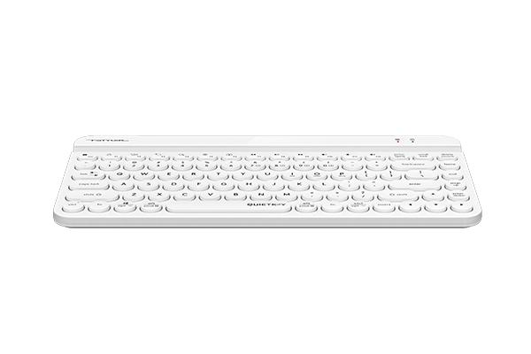 Clavier sans fil A4tech Fstyler FBK30 Bluetooth 2.4G Support de téléphone Kirilisé Blanc