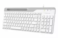 Клавиатура A4tech Fstyler FK25 Стойка за телефон Кирилизирана Бяла