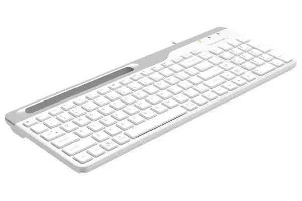 Клавиатура A4tech Fstyler FK25 Стойка за телефон Кирилизирана Бяла
