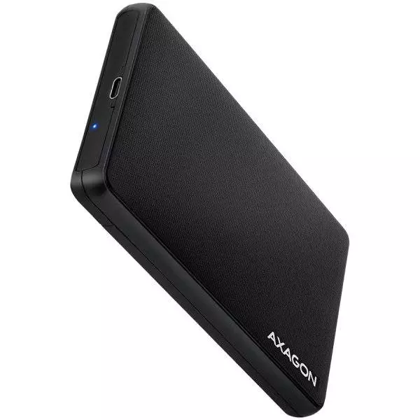 Кутия за диск AXAGON EE25-SLC USB-C 3.2 Gen1 - SATA 6G 2.5" SLIDE box BLACK
