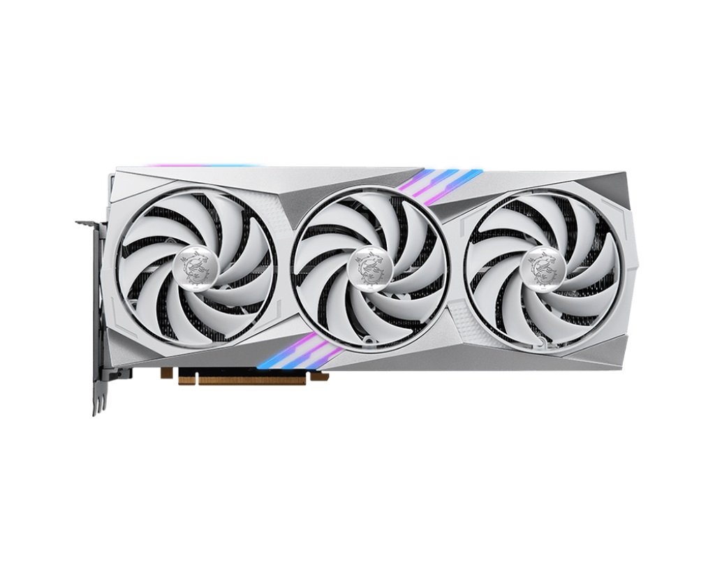 Видео карта MSI GeForce RTX 4080 16GB GAMING X TRIO WHITE GDDR6X
