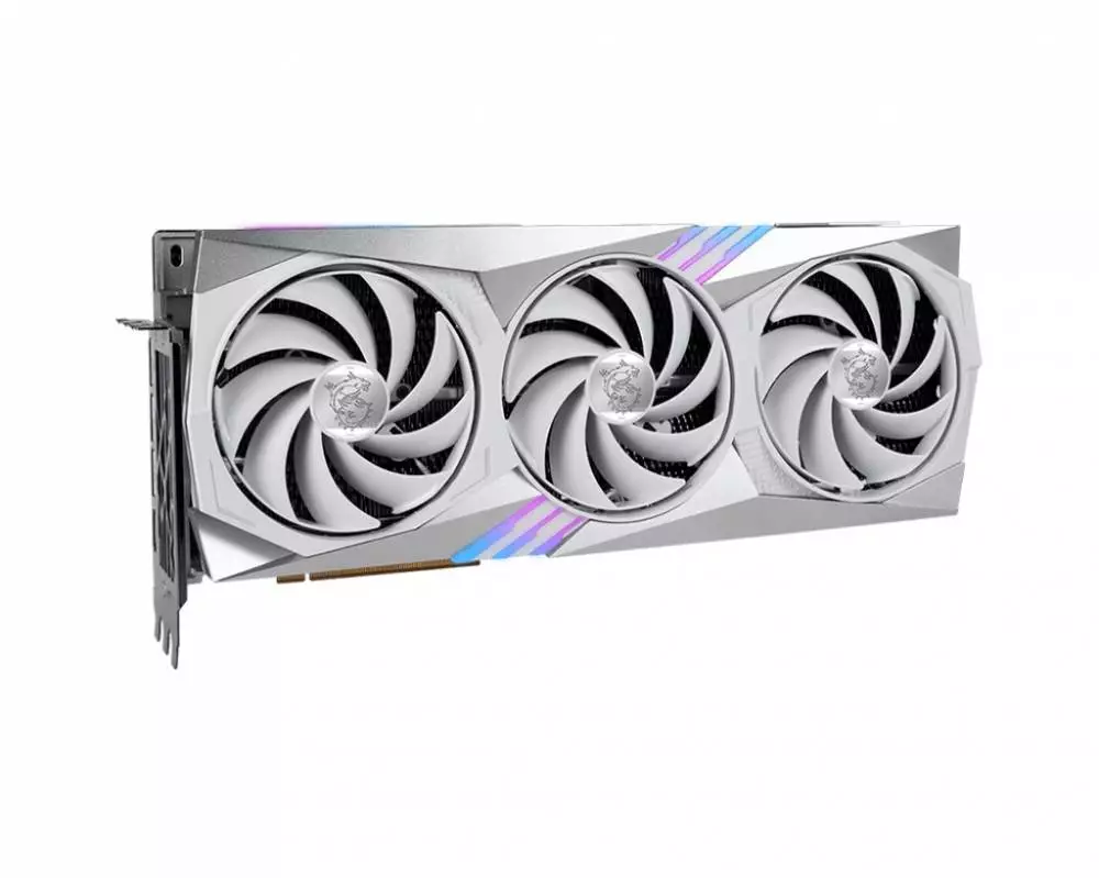 Видео карта MSI GeForce RTX 4080 16GB GAMING X TRIO WHITE GDDR6X