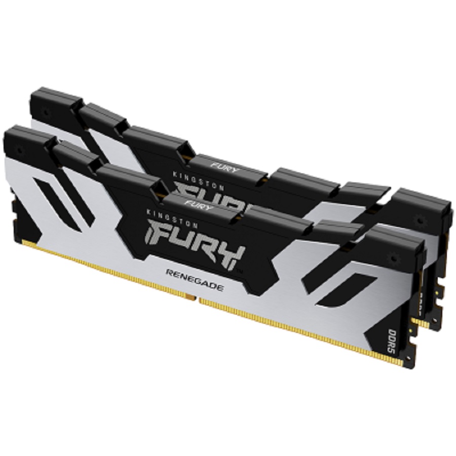 Памет Kingston Fury Renegade Silver 32GB (2x16GB) DDR5 7200MHz CL38 - KF572C38RSK2-32