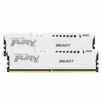Памет Kingston FURY Beast White 32GB (2x16GB) DDR5 5200MHz CL36 EXPO - KF552C36BWEK2-32 