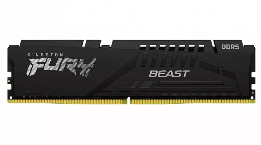 Памет Kingston FURY Beast Black 16GB DDR4 3200MHz CL16 - KF432C16BB1/16