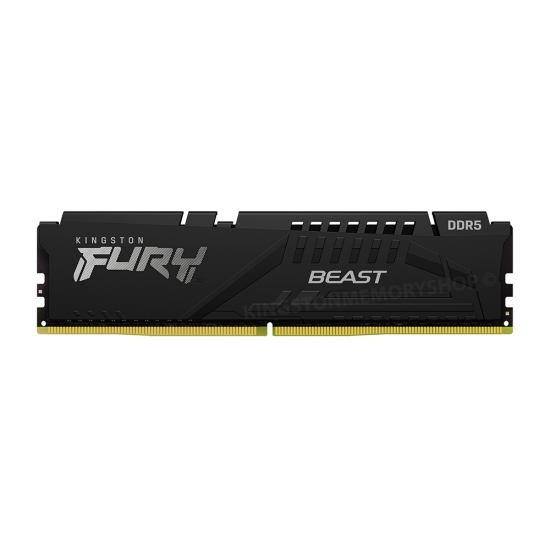 Памет Kingston FURY Beast Black 32GB (1x32GB) DDR5 6000MHz CL36 EXPO - KF560C36BBE-32
