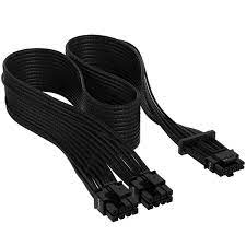 Кабел Corsair CP-8920331 Sleeved 12+4pin PCIe Gen 5 12VHPWR 600W cable, Type 4, BLACK