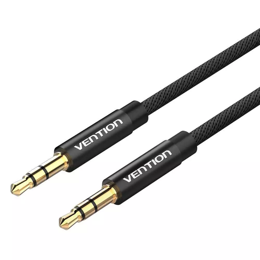 Vention Audio Cable Fabric Braided 3.5mm M/M Audio Cable 1.5m - BAGBG