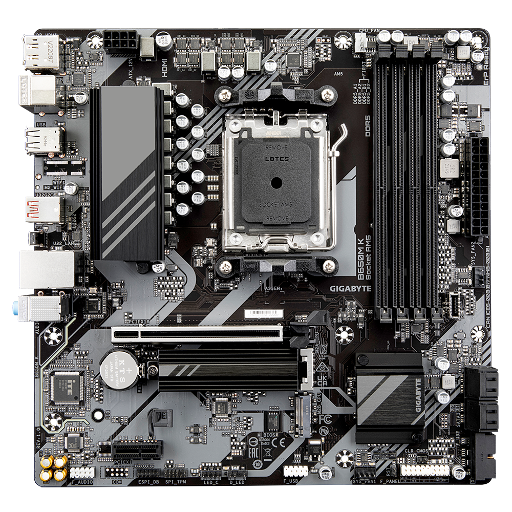Дънна платка Gigabyte B650M K AM5