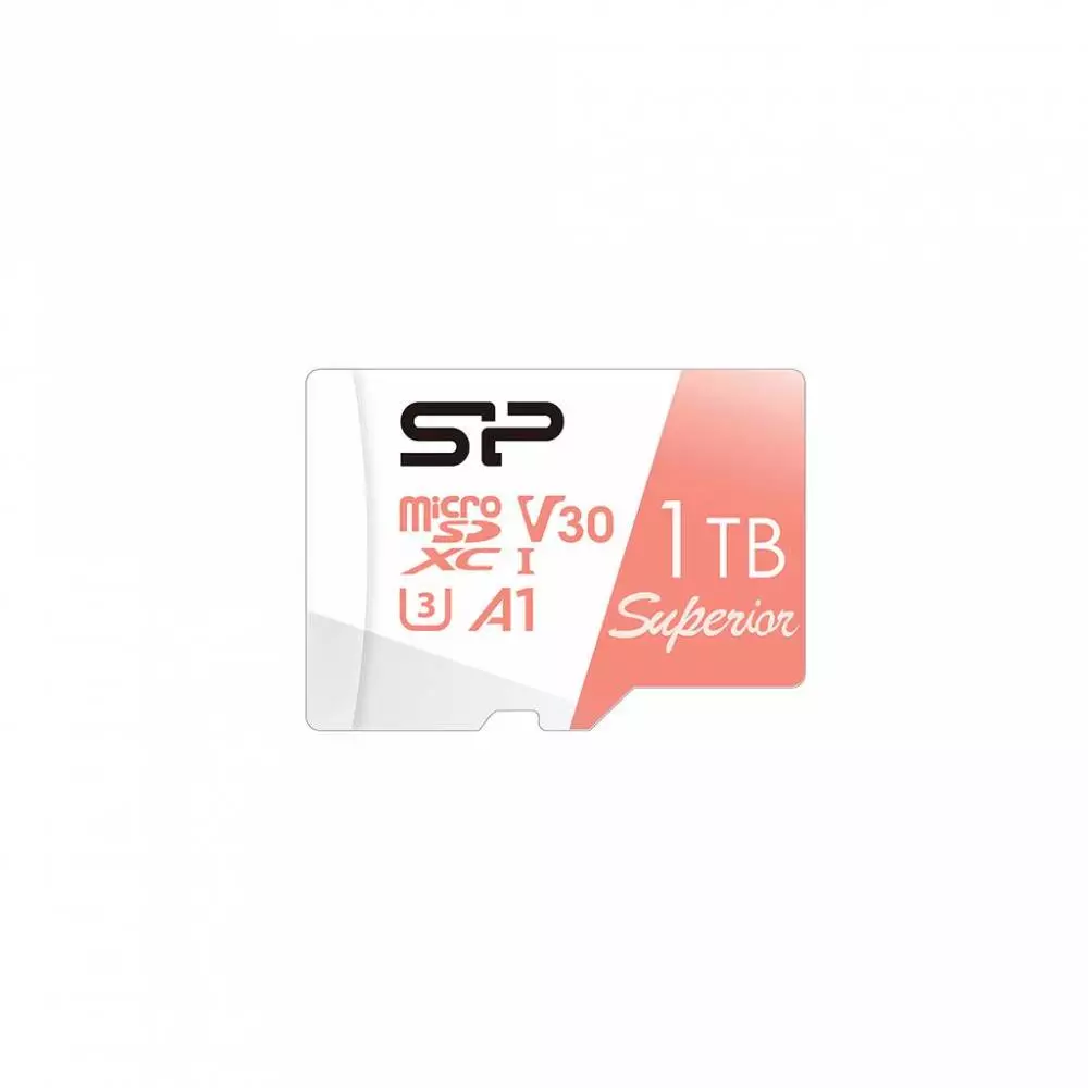Карта памет Silicon Power Superior A1, 1TB, MicroSDXC, C10, UHS-I U3, A1, V30