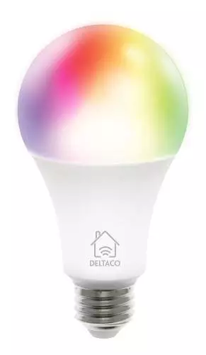Смарт комплект DELTACO SH-KIT01, Контакт, 2 x LED крушки, Google Assistant, Alexa