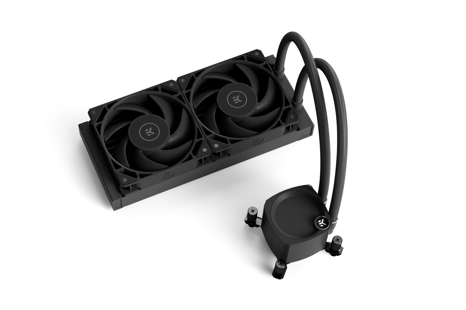 Водно охлаждане за процесор EK-Nucleus AIO CR240 Dark